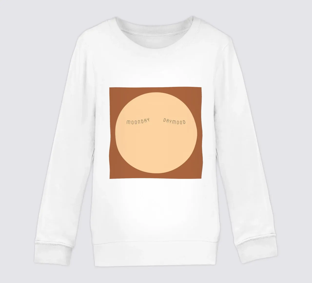 moon | mood felpa bambino da FRICKE DESIGN