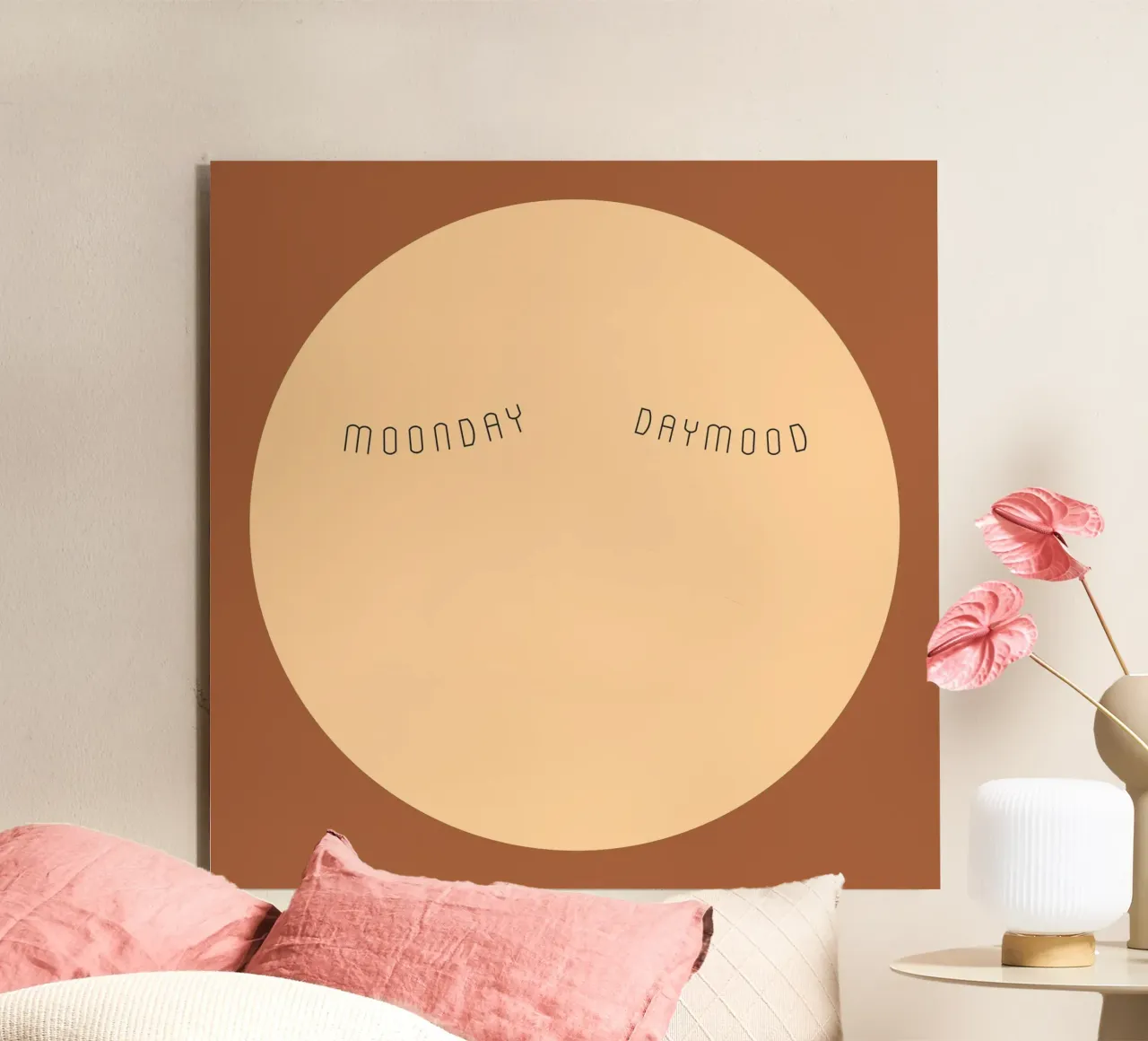 moon | mood alluminio dibond da FRICKE DESIGN