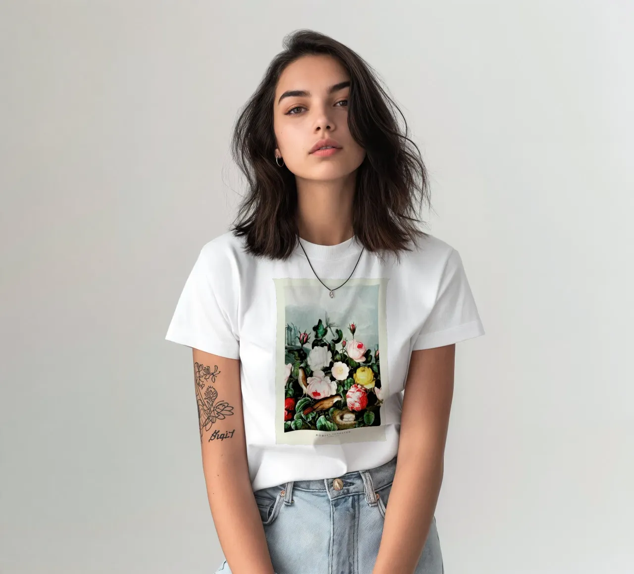 Thornton - Roses t-shirt da Vintage by JUNIQE
