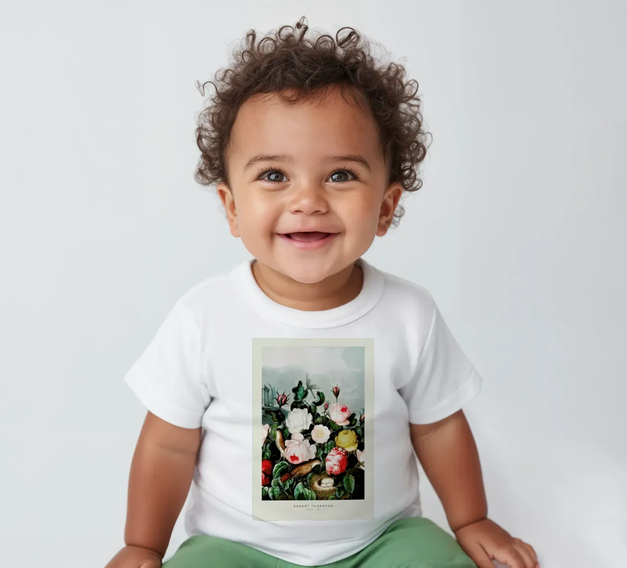 Thornton - Roses maglietta neonato da Vintage by JUNIQE