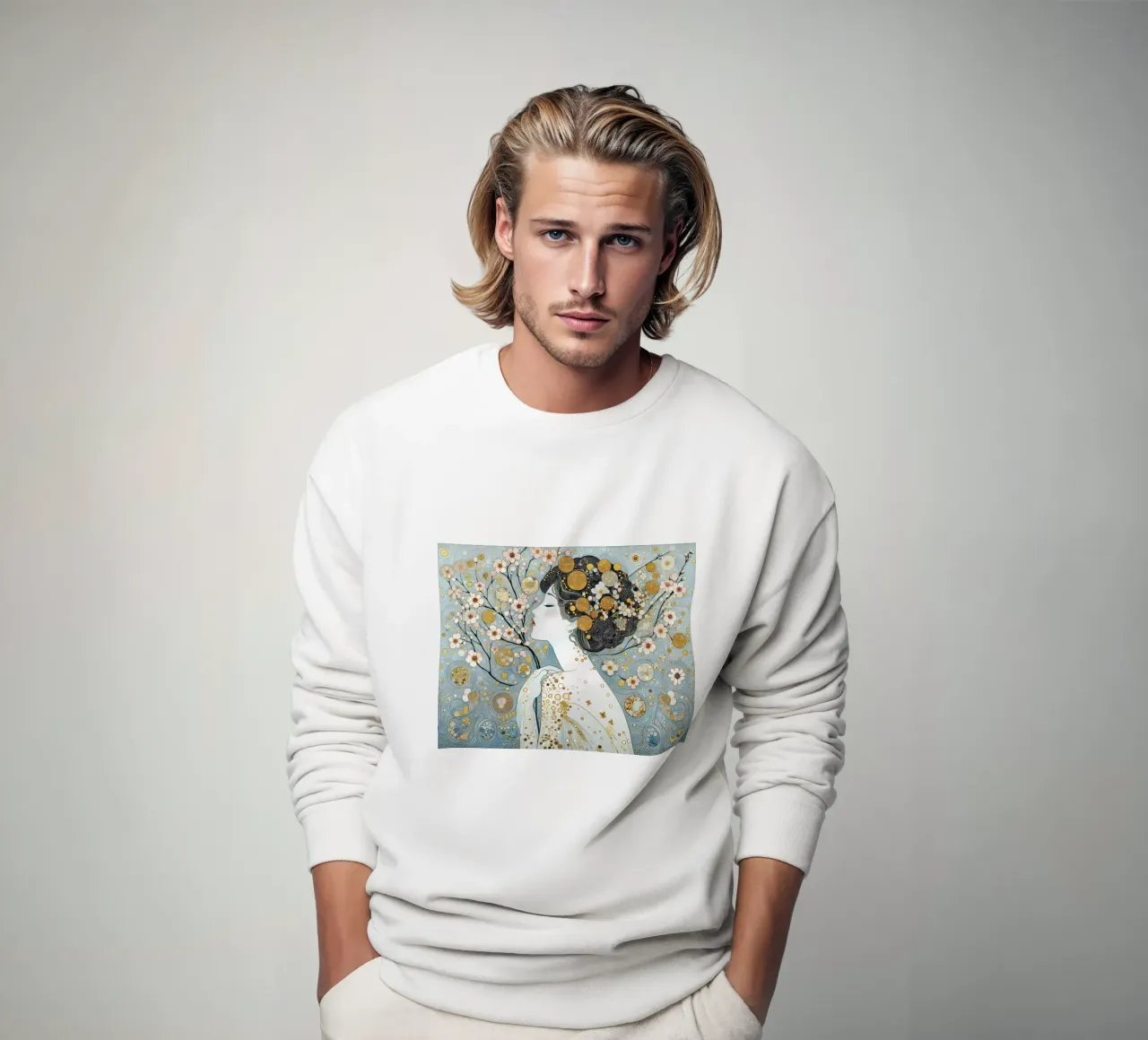 Sakura felpa da Art-Nouveau-Dsg