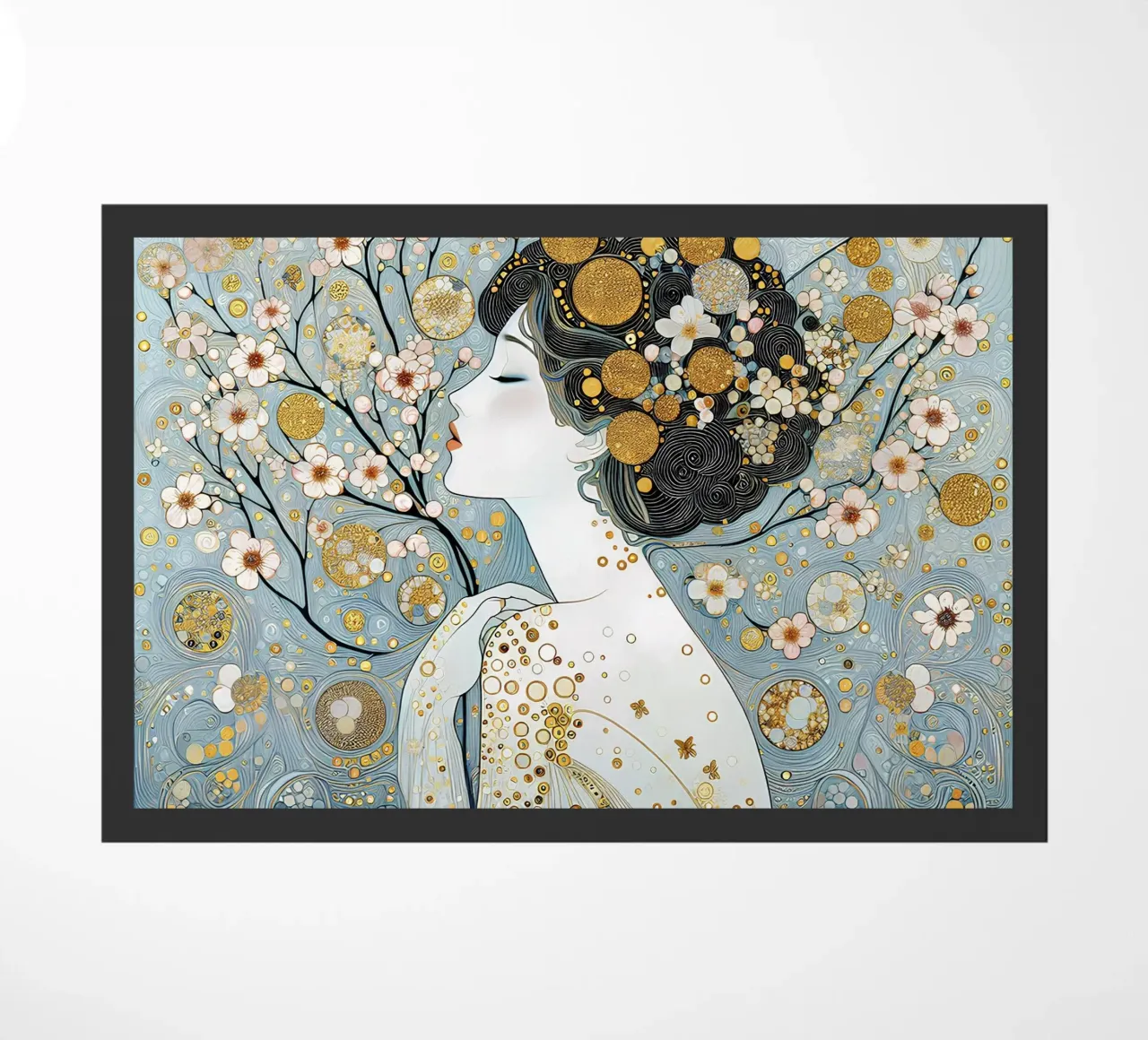 Sakura doormat by Art-Nouveau-Dsg