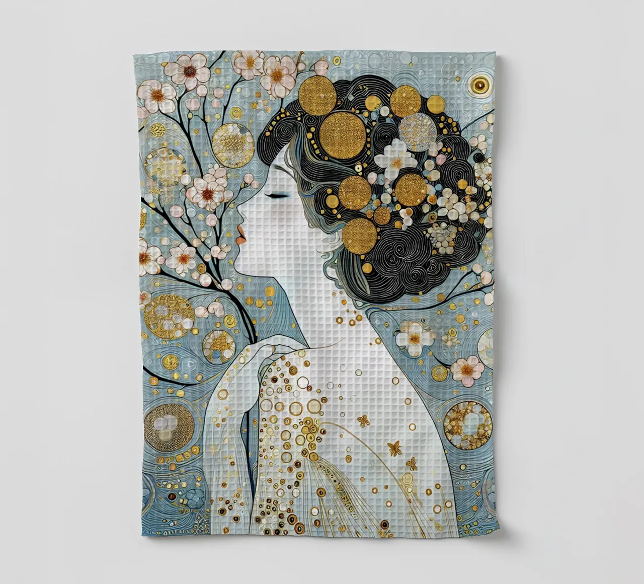Sakura canovaccio da cucina da Art-Nouveau-Dsg