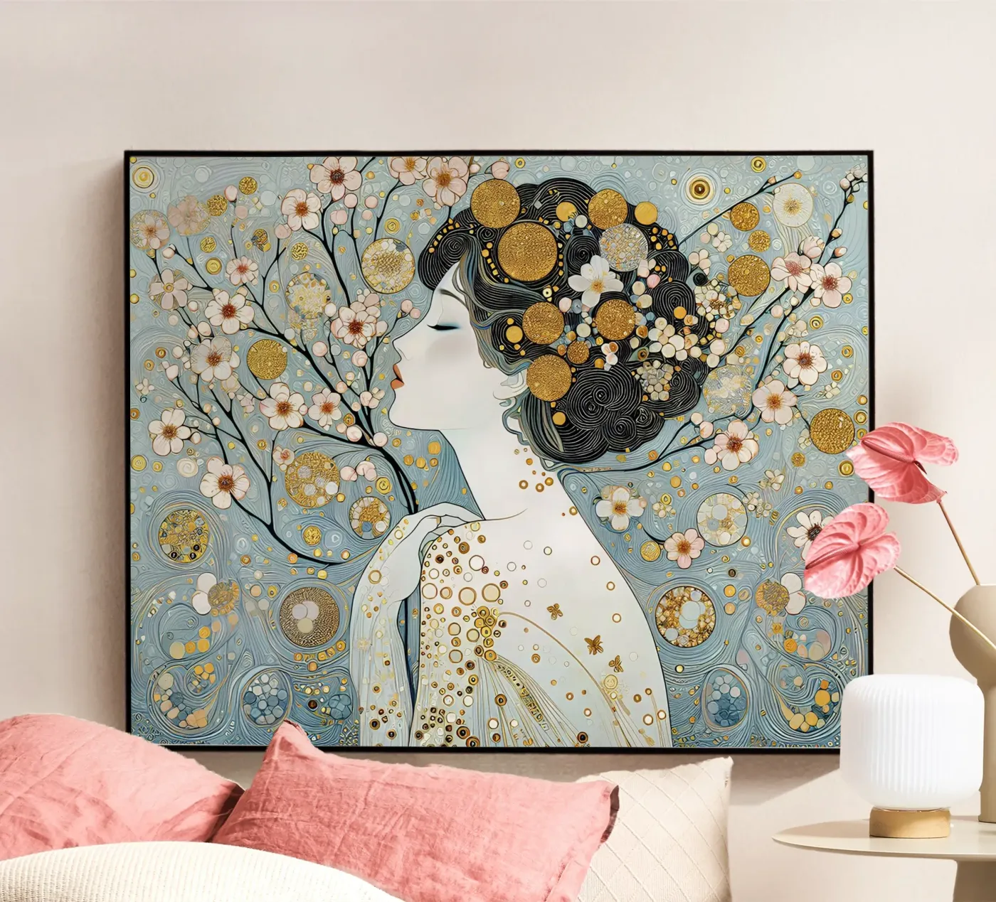 Sakura Acryl-Glas von Art-Nouveau-Dsg