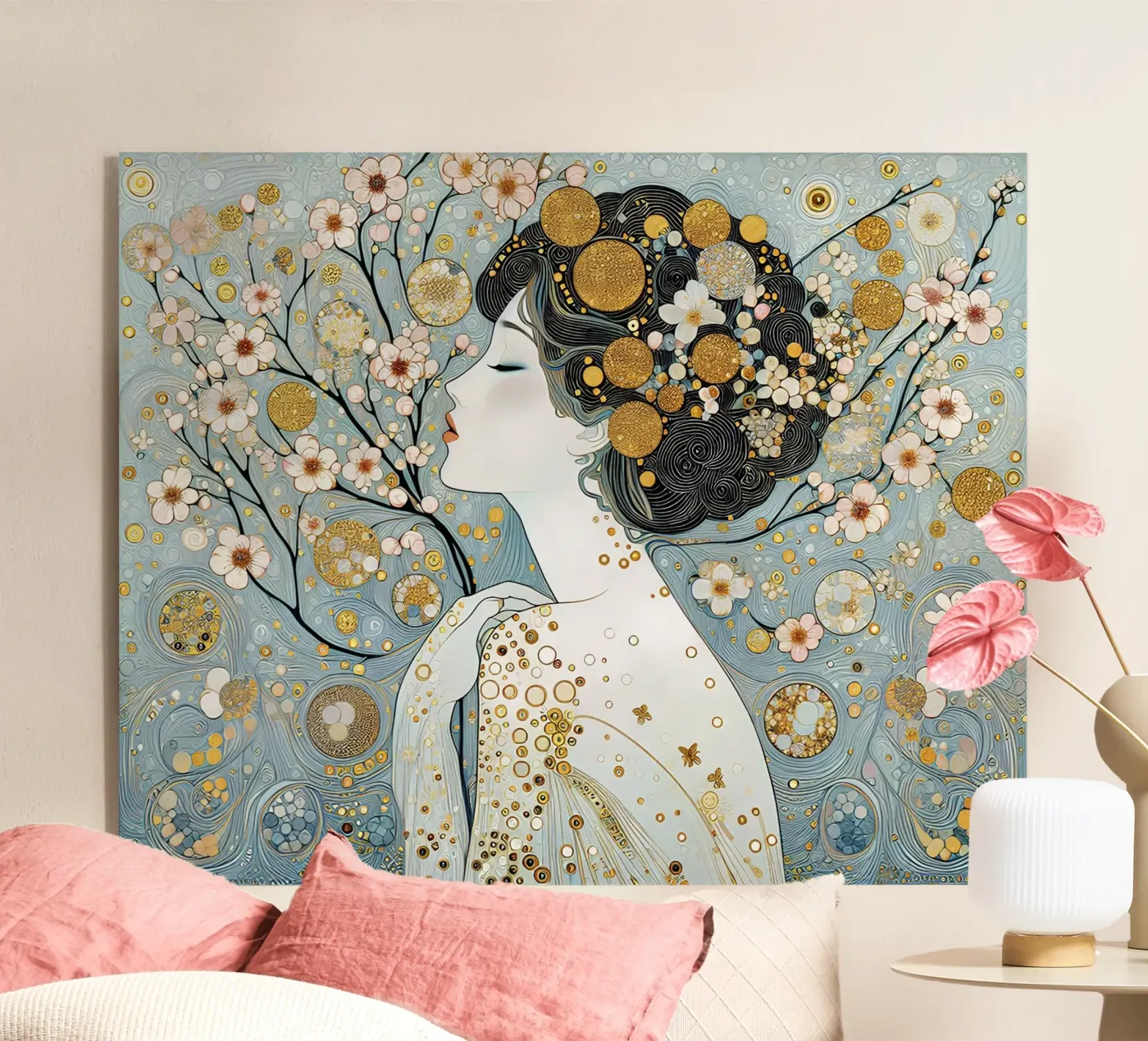 Sakura Acryl-Glas von Art-Nouveau-Dsg