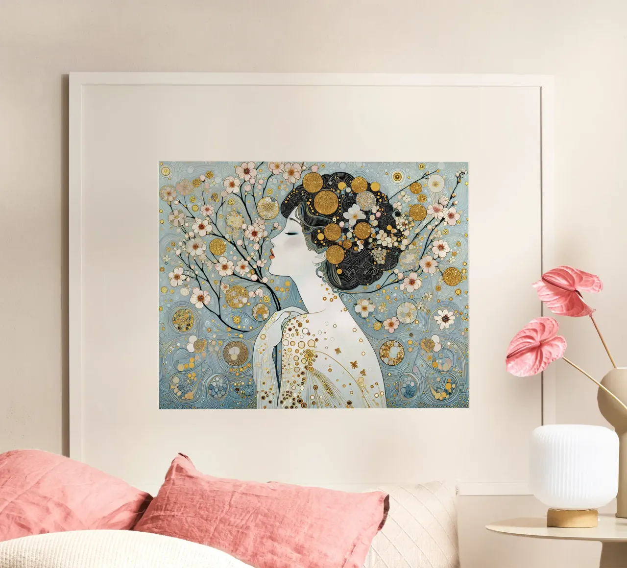 Sakura poster da Art-Nouveau-Dsg