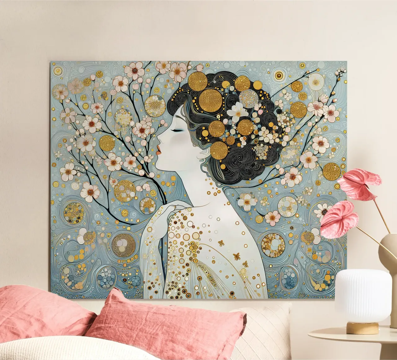 Sakura poster da Art-Nouveau-Dsg