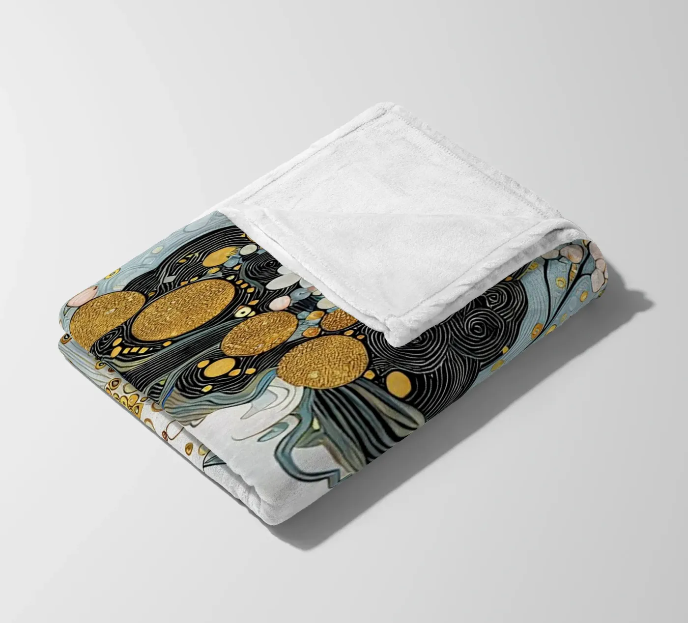 Sakura Fleecedecke von Art-Nouveau-Dsg