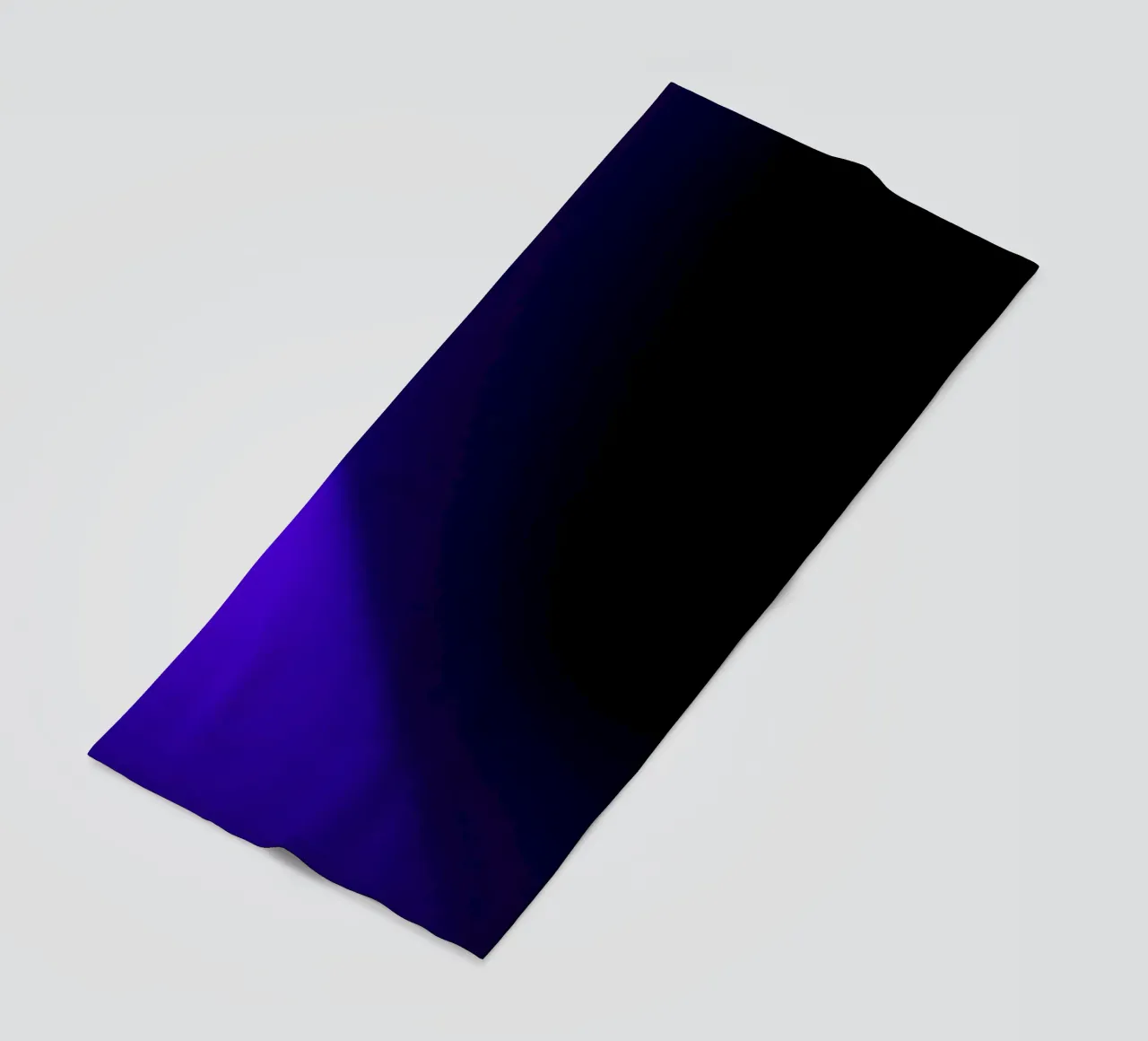 Uno splendido faretto viola che illumina una location buia telo mare da DesignDoodle