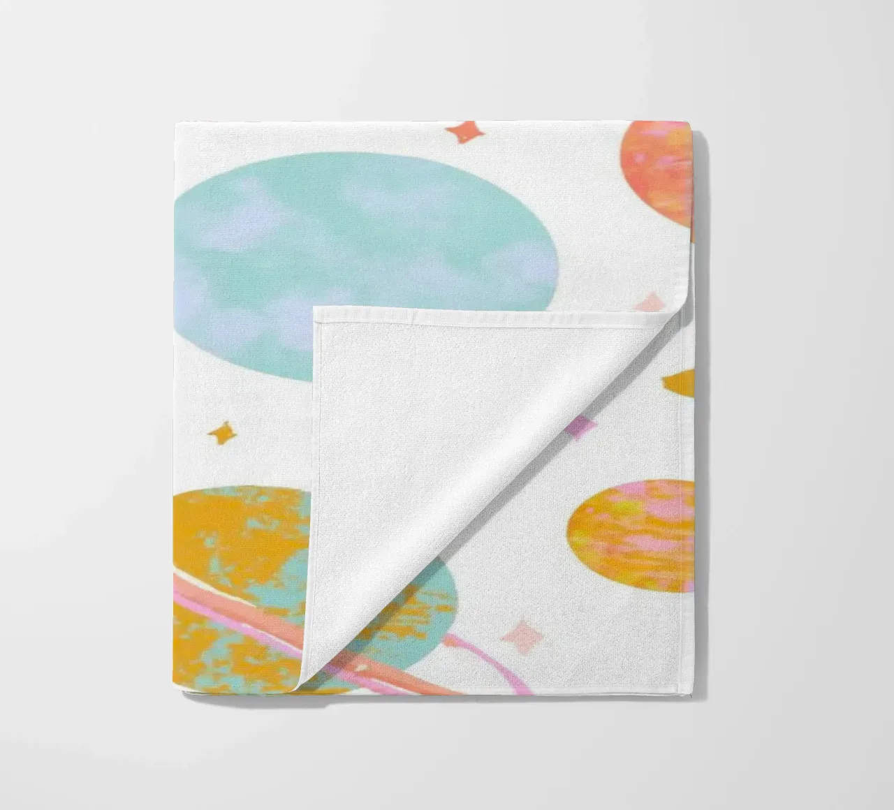 Stampa galassia per cameretta, stampa spazio per bambini, poster pianeta telo mare da ABC Prints