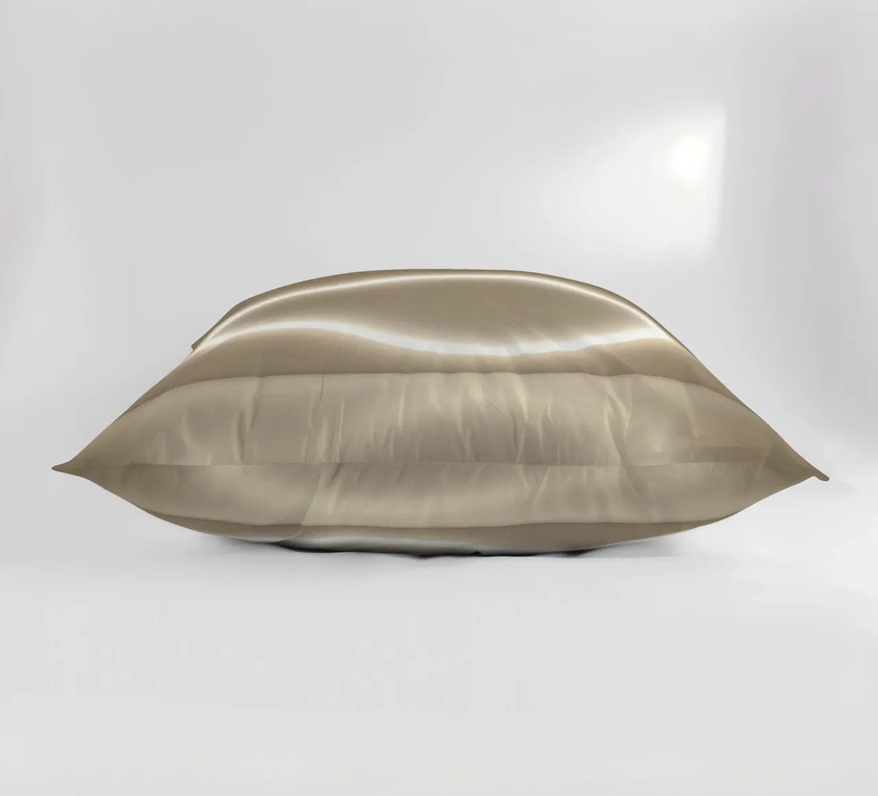 L'installation lumineuse crée une lueur douce contre un mur neutre coussin de DesignDoodle