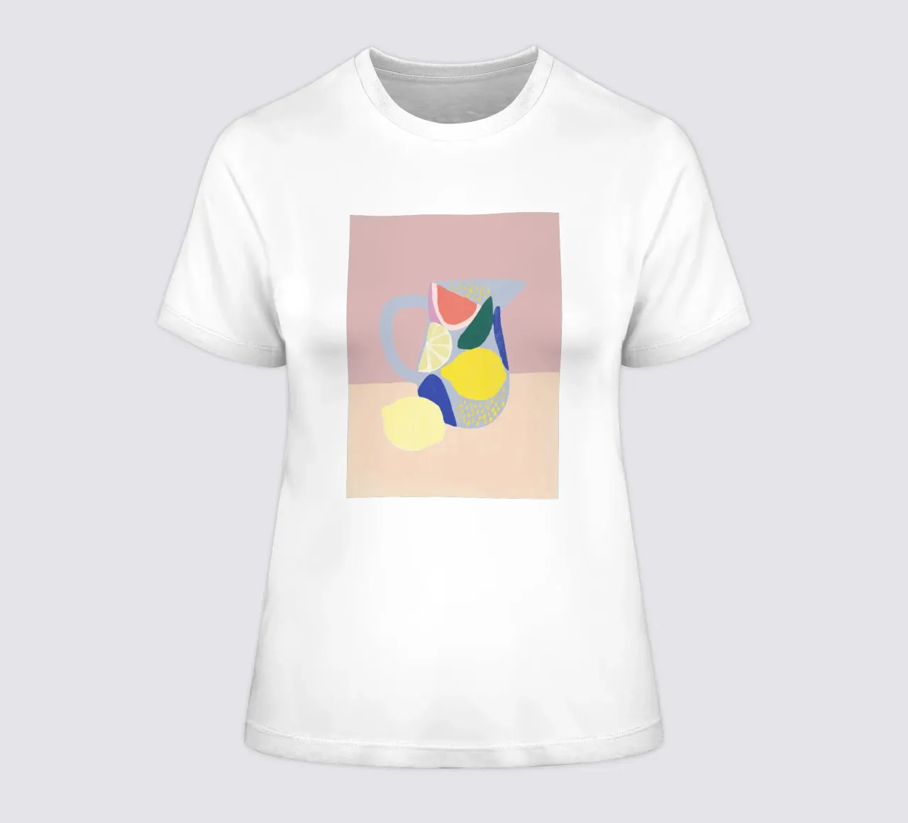Obst Limonade mit Zitrone Frauen T-Shirt von Carinaprint