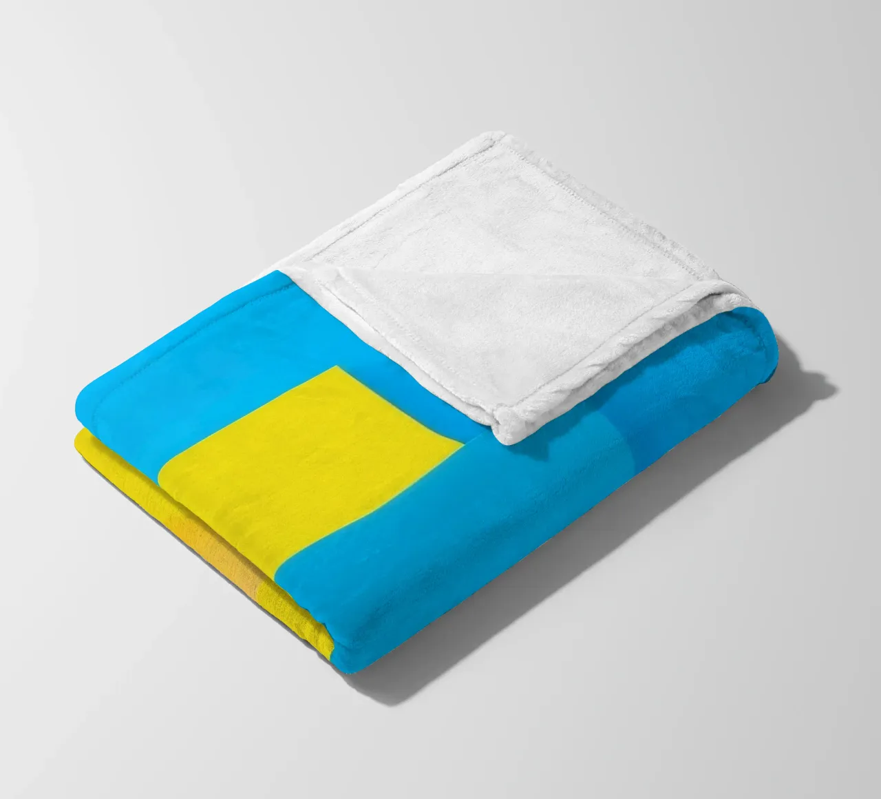 Forme geometriche colorate disposte in una vibrante composizione coperta in pile da DesignDoodle