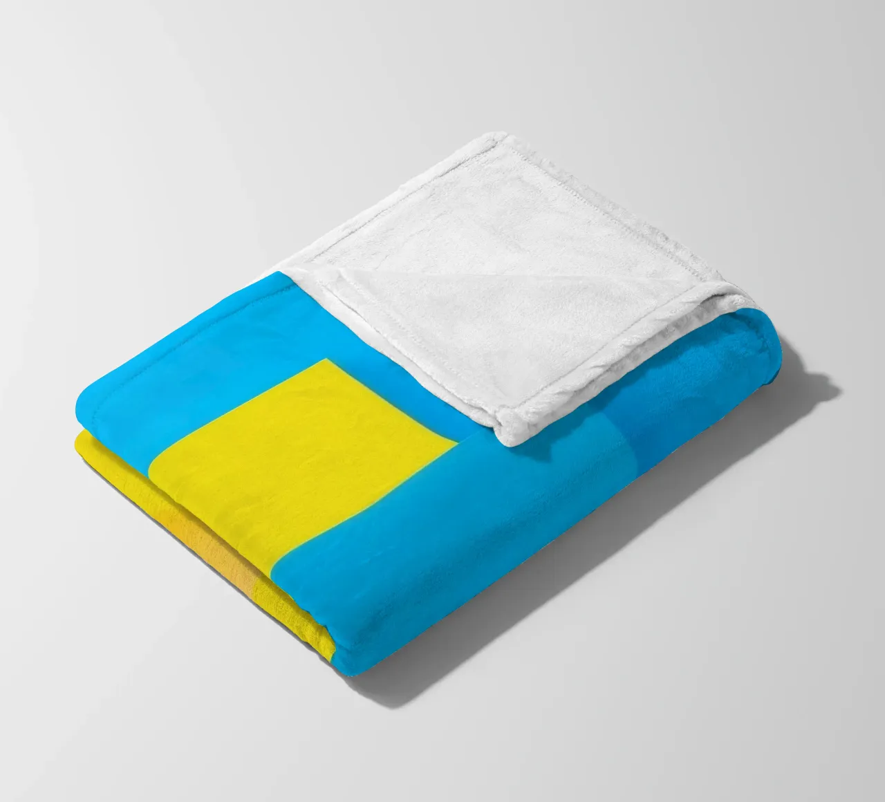 Forme geometriche colorate disposte in una vibrante composizione coperta in pile da DesignDoodle