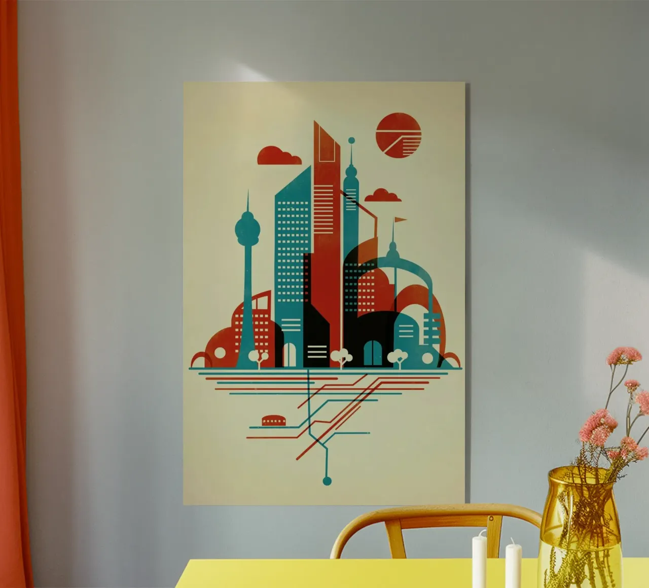 Subway Sky plexiglass da Jay Fleck