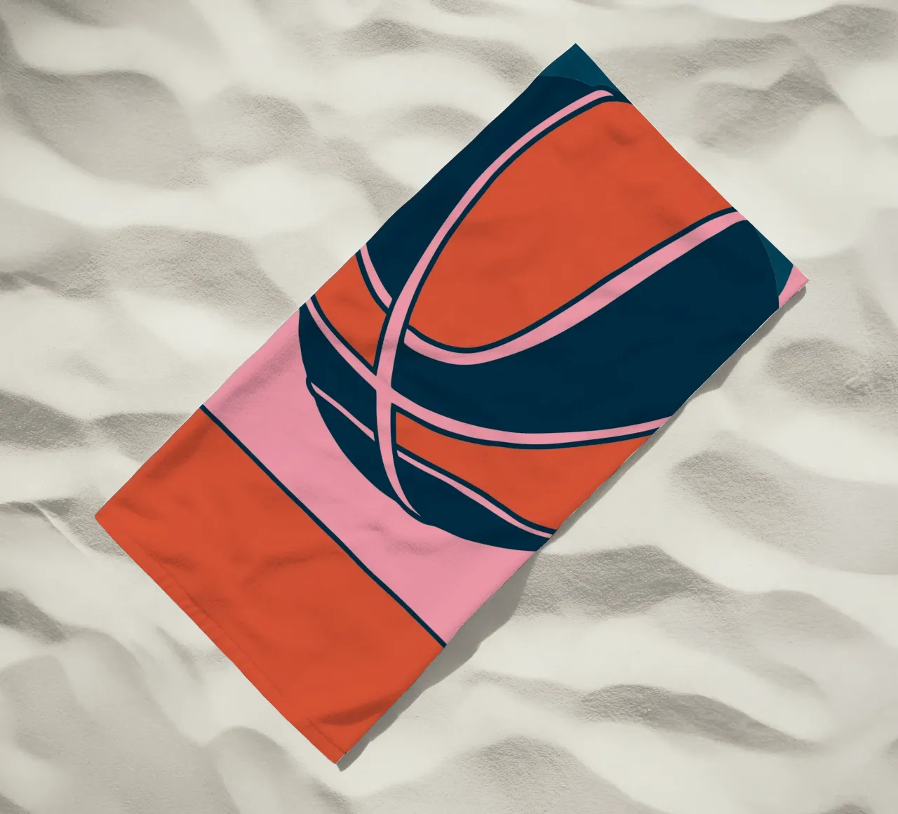 Basket rosa telo mare da SPORTS ONLY