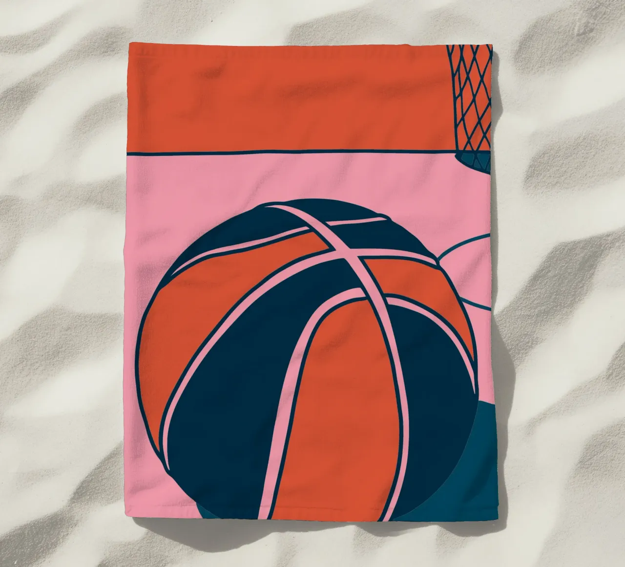 Basket rosa telo mare da SPORTS ONLY