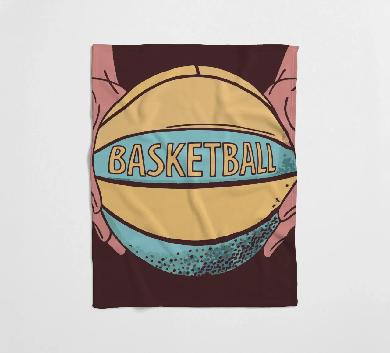 Pallacanestro coperta in pile da SPORTS ONLY
