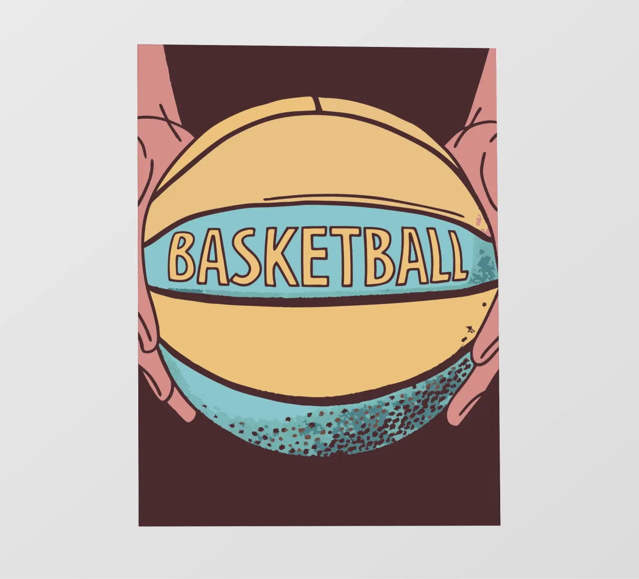 Pallacanestro telo in pvc da SPORTS ONLY