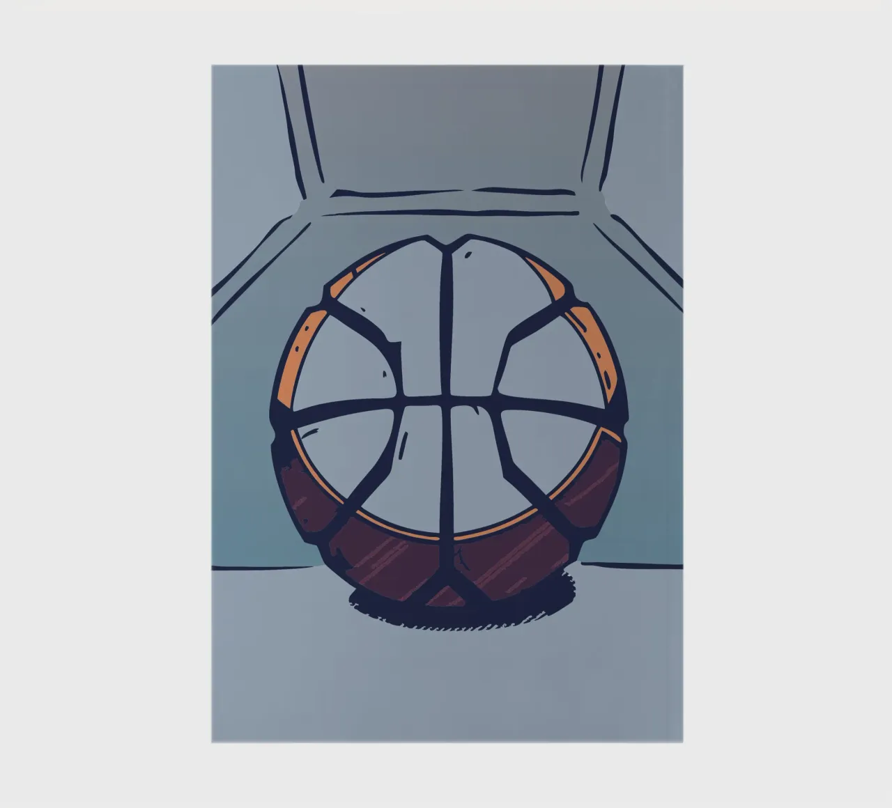 Basketball notebook by SPORTS ONLY