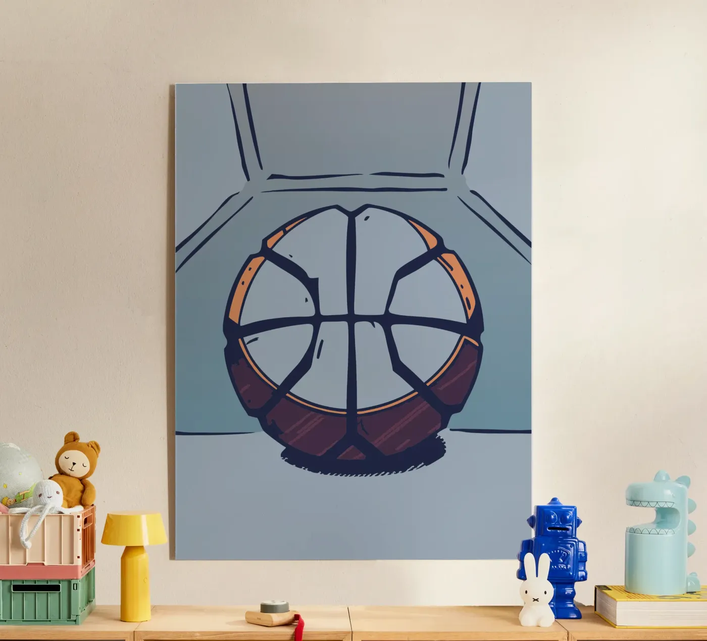 Basketball acrylic glass by SPORTS ONLY