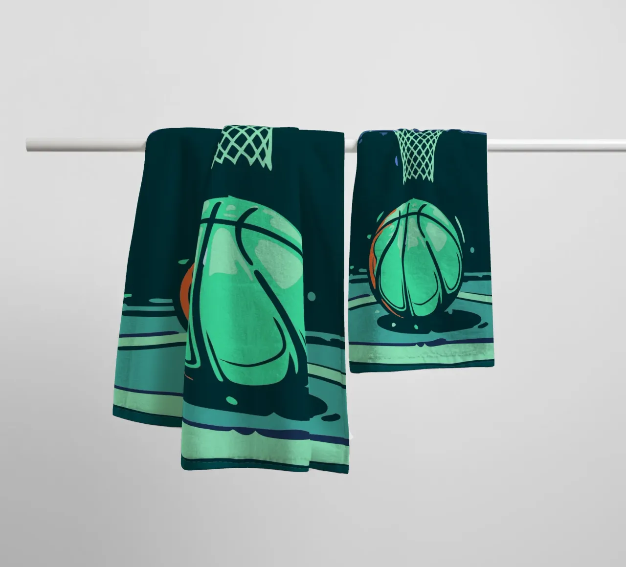 Pallacanestro asciugamano da bagno da SPORTS ONLY
