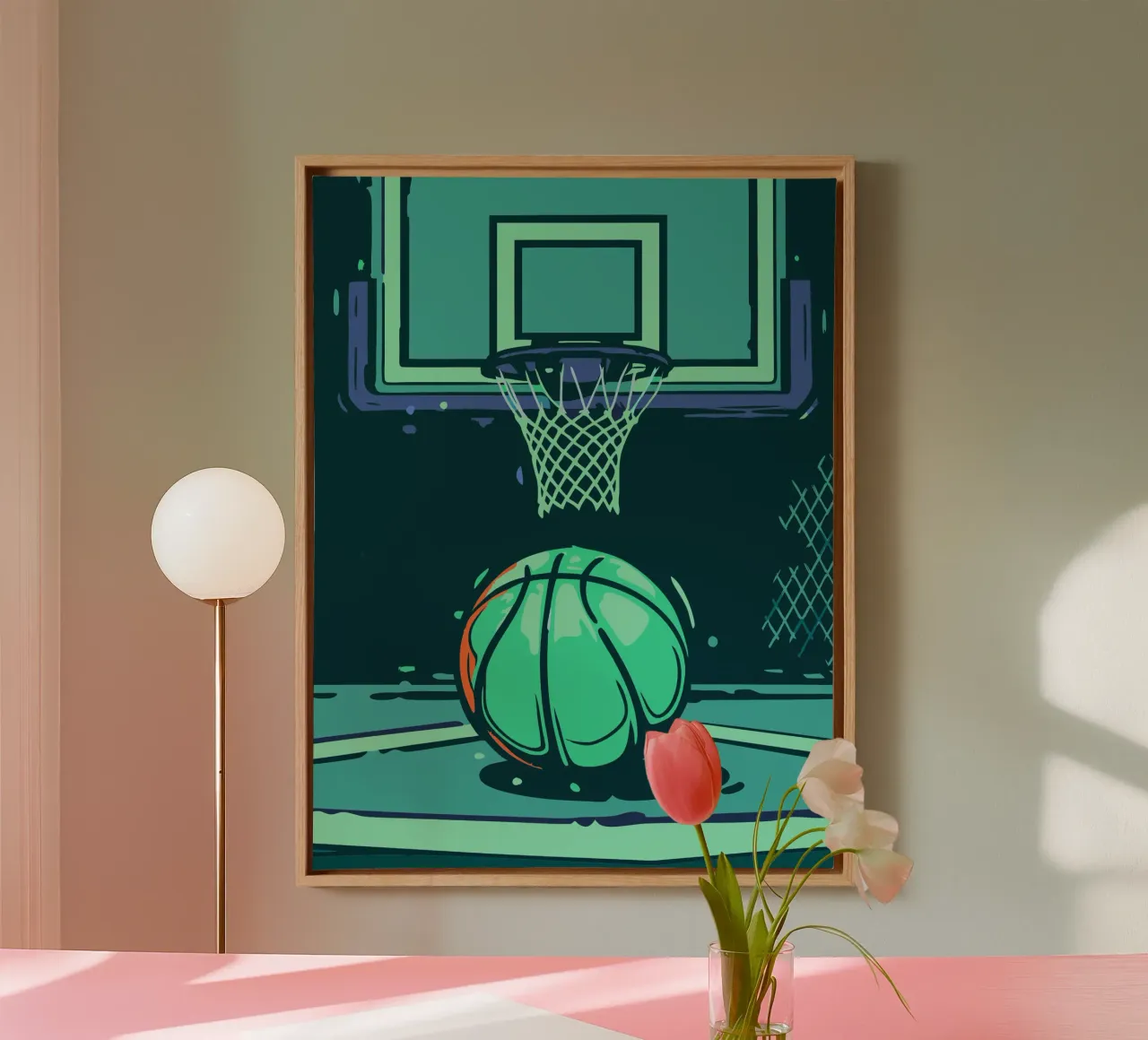 Basketball canvas by SPORTS ONLY