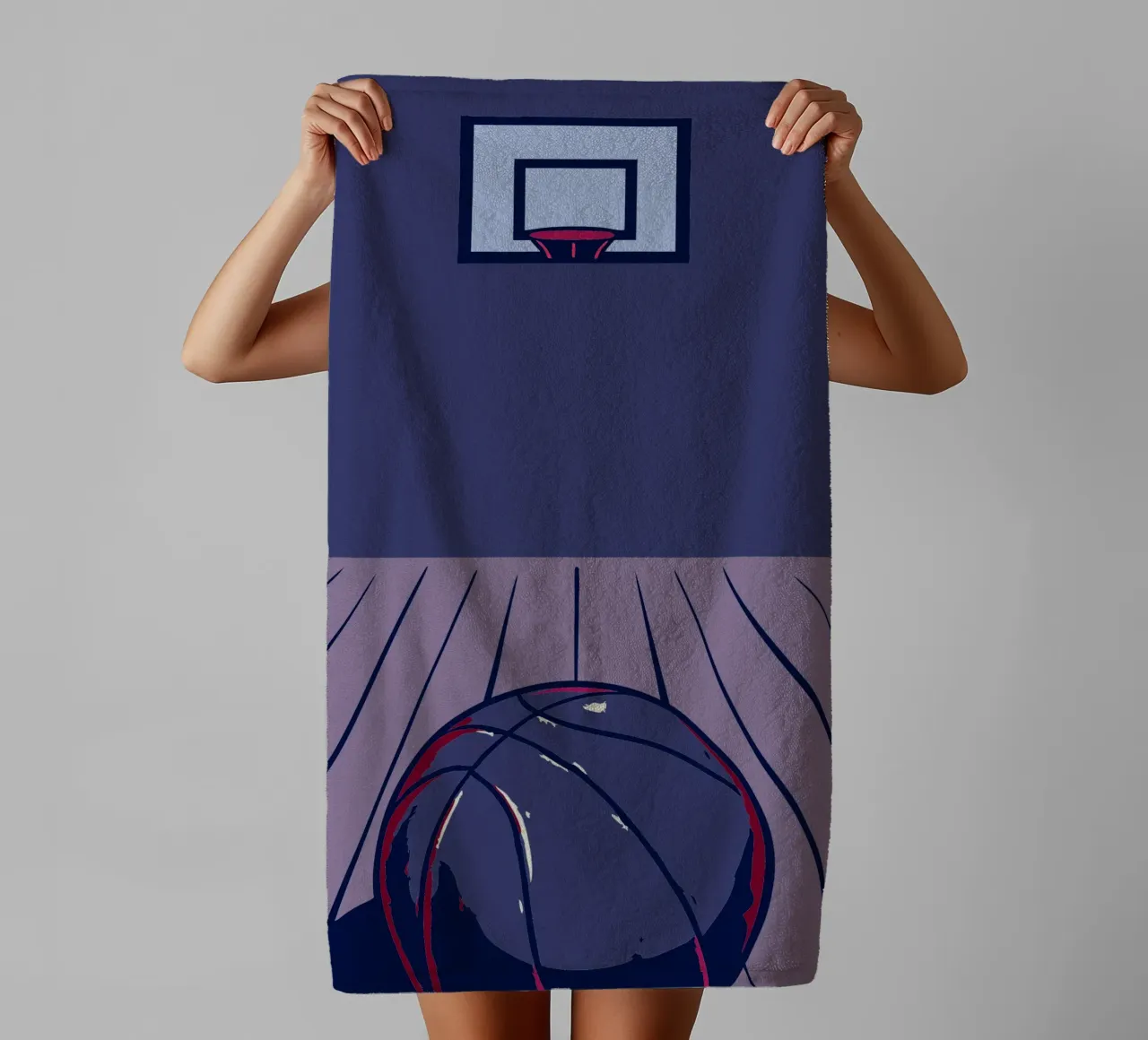 Pallacanestro asciugamano da bagno da SPORTS ONLY