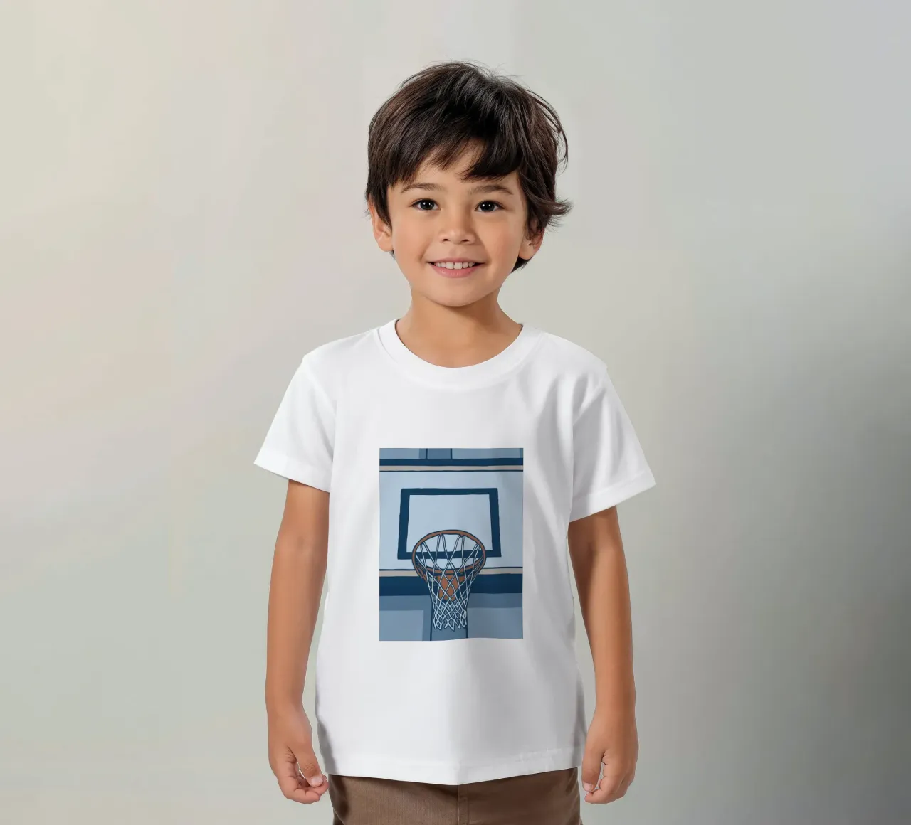 Playing Basketball kids t-shirt by SPORTS ONLY