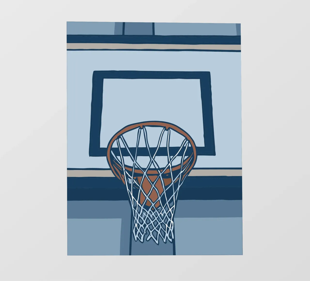 Giocare a basket telo in pvc da SPORTS ONLY