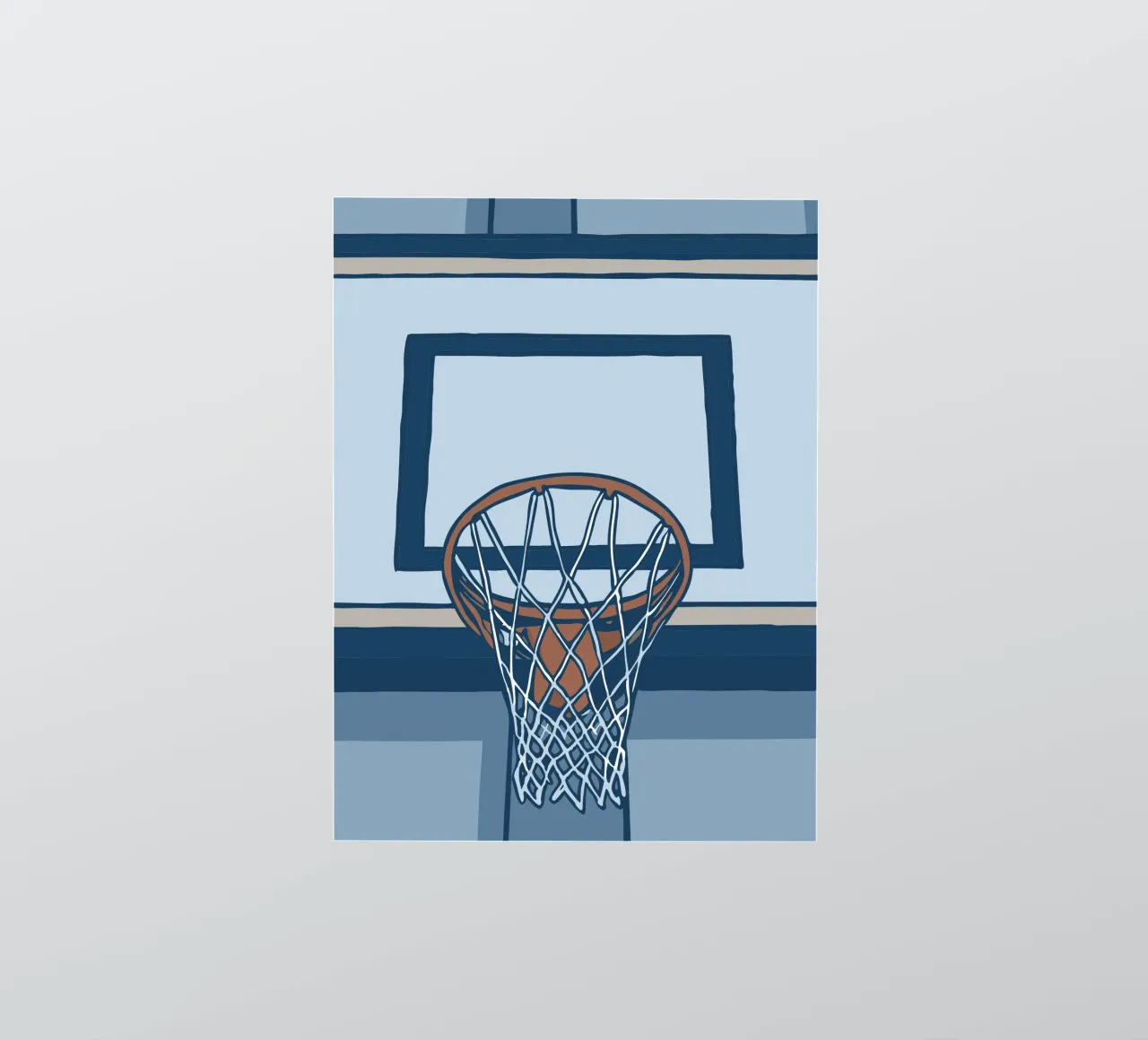 Basketbal spelen sticker van SPORTS ONLY