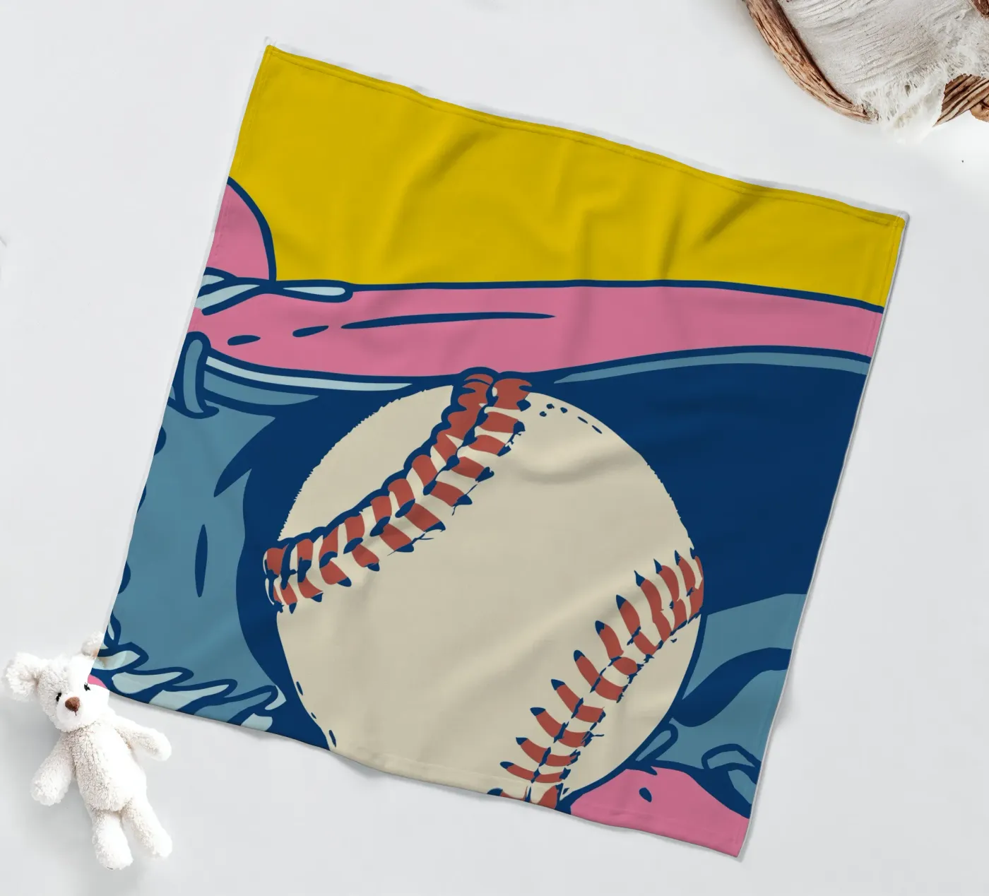 Baseball Fleecedecke von SPORTS ONLY