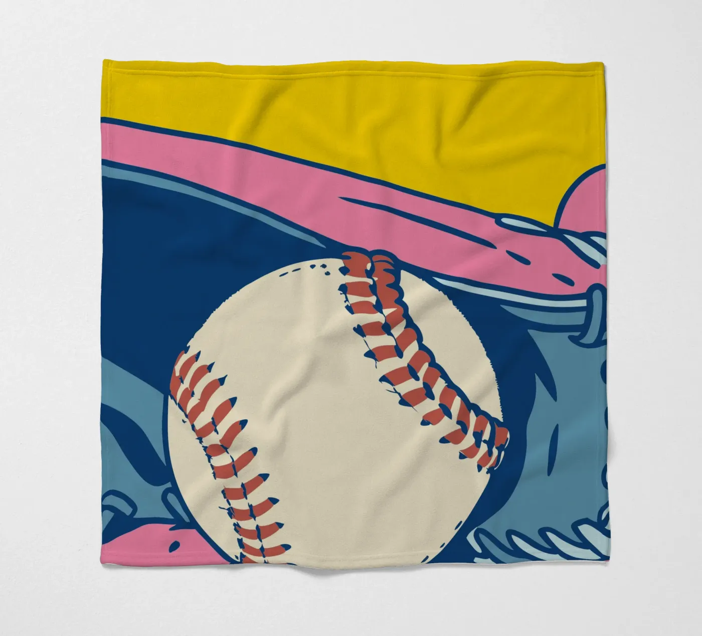 Baseball Fleecedecke von SPORTS ONLY