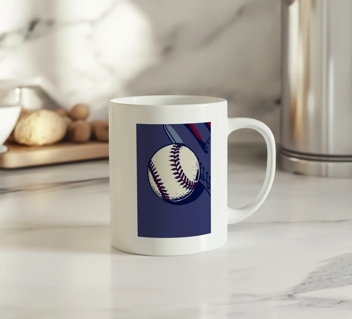Baseball ceramic mug by SPORTS ONLY