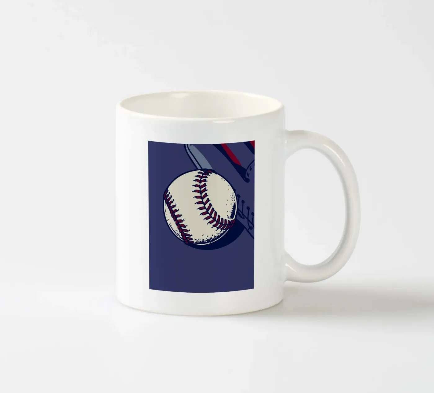 Baseball ceramic mug by SPORTS ONLY