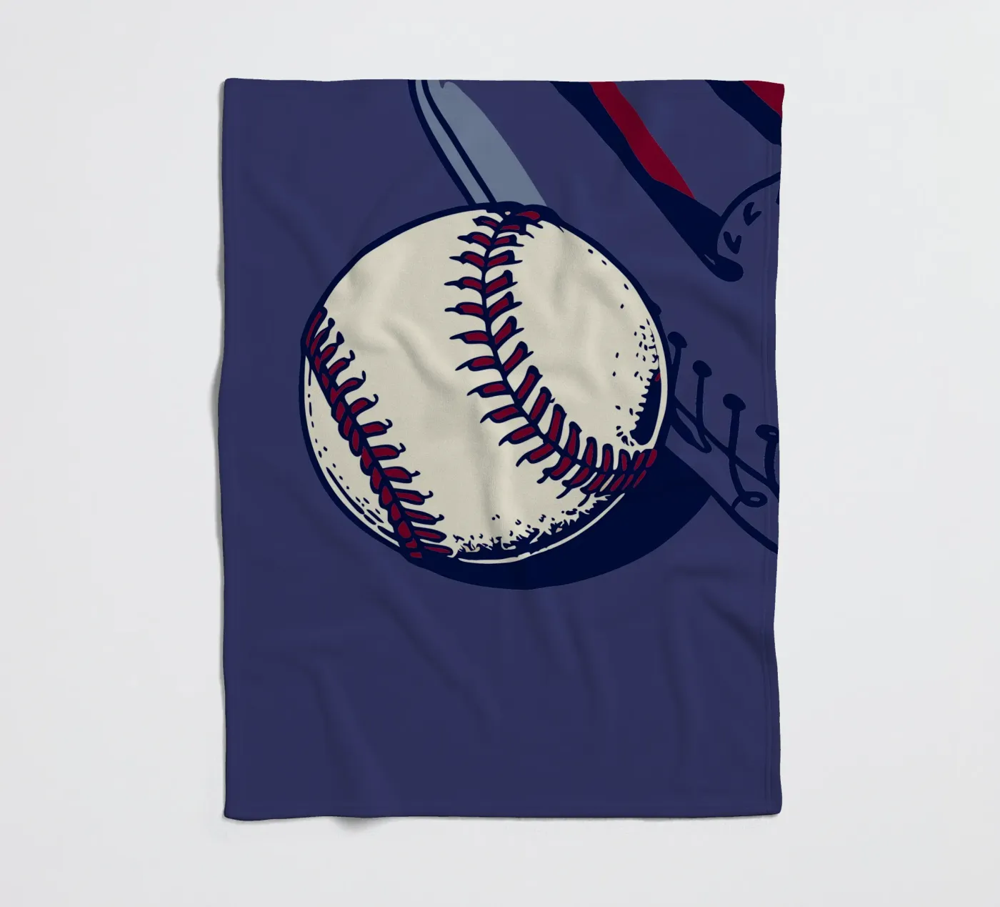 Baseball fleecedeken van SPORTS ONLY