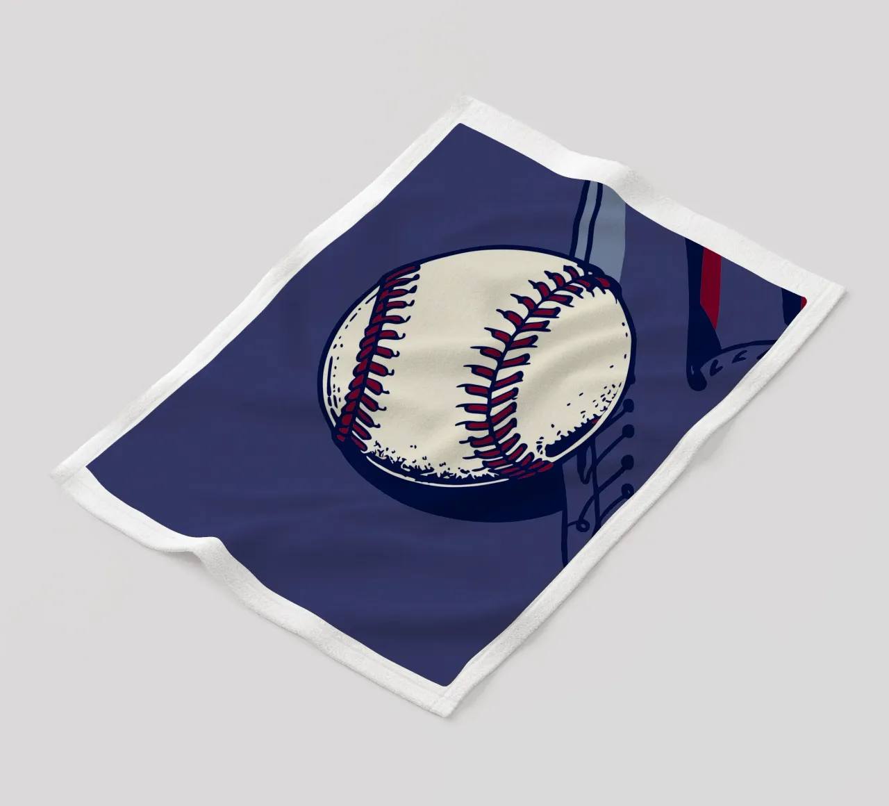 Baseball fleecedeken van SPORTS ONLY