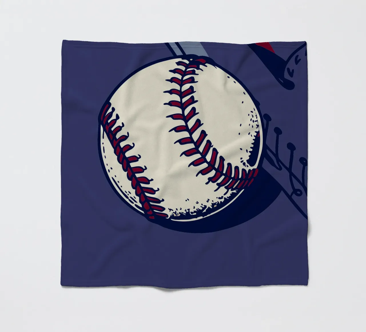 Baseball fleecedeken van SPORTS ONLY