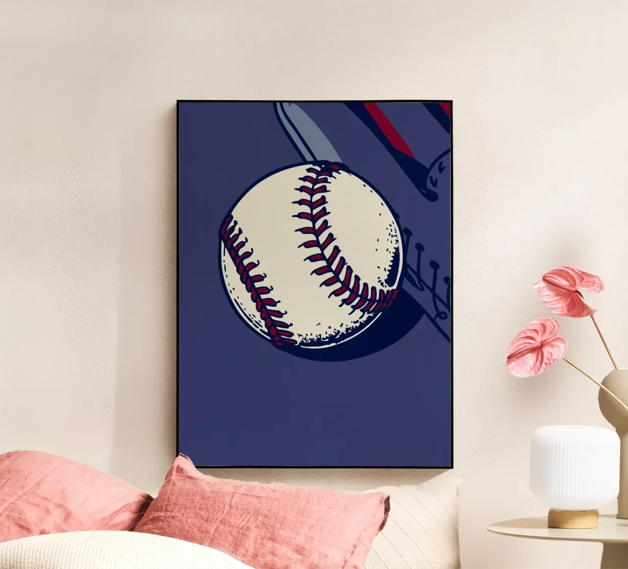 Baseball acrylic glass by SPORTS ONLY