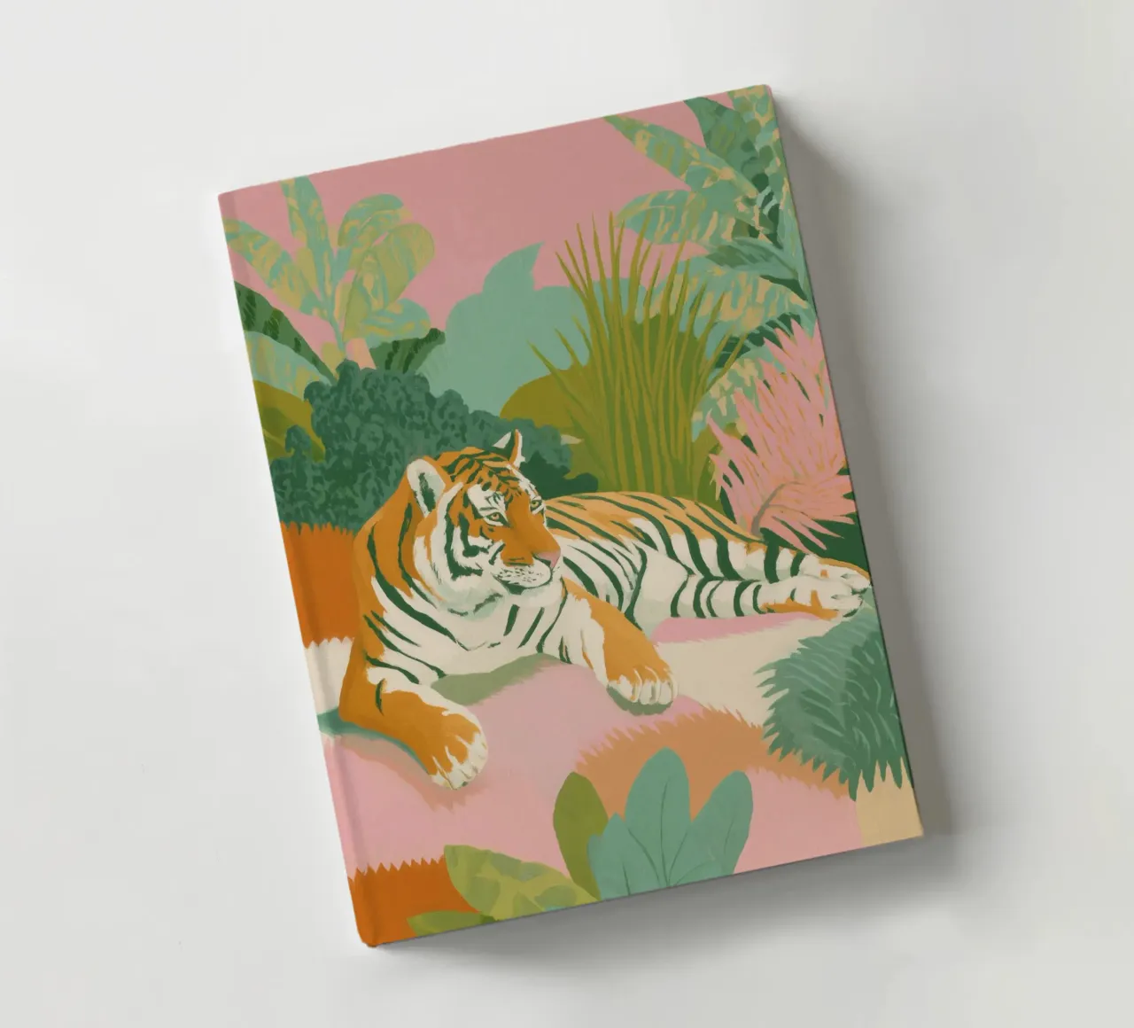 Exotic tiger splendour notebook by Carinaprint