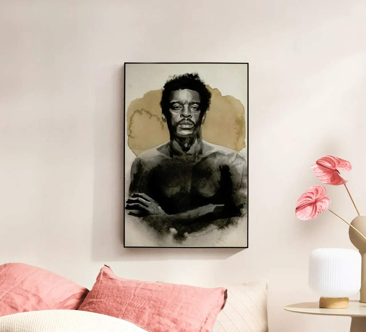 Seu Jorge plexiglass da David Diehl