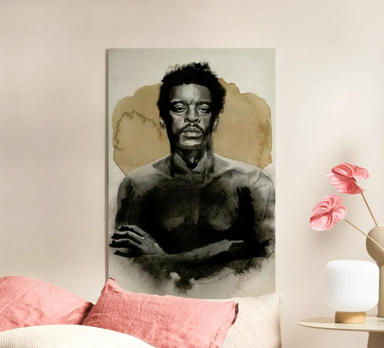 Seu Jorge plexiglass da David Diehl