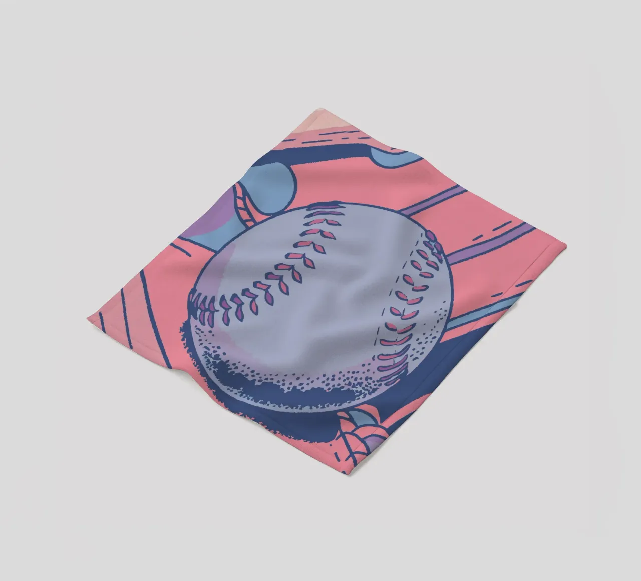 Baseball Fleecedecke von SPORTS ONLY