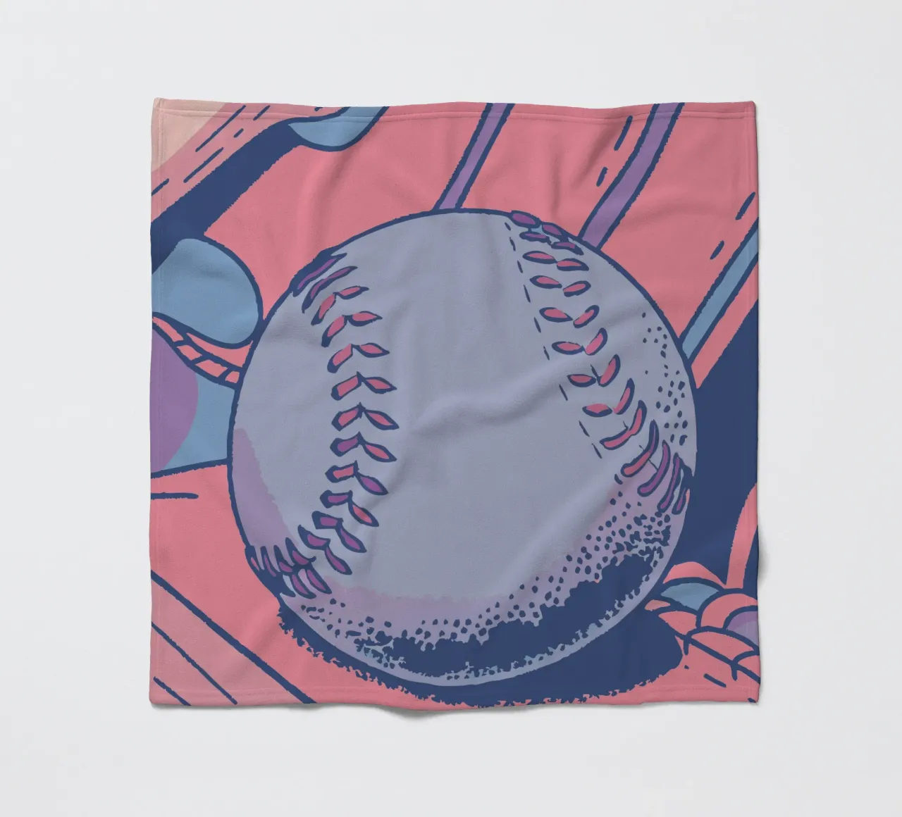Baseball Fleecedecke von SPORTS ONLY