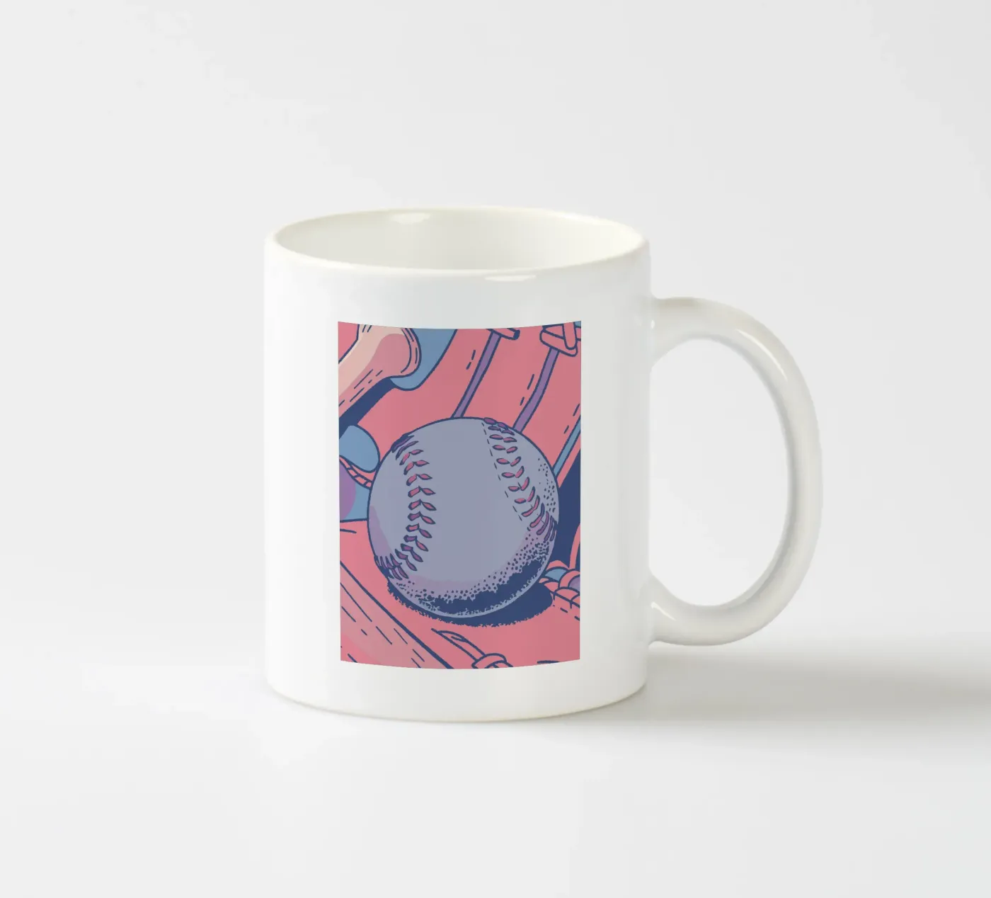 Baseball ceramic mug by SPORTS ONLY