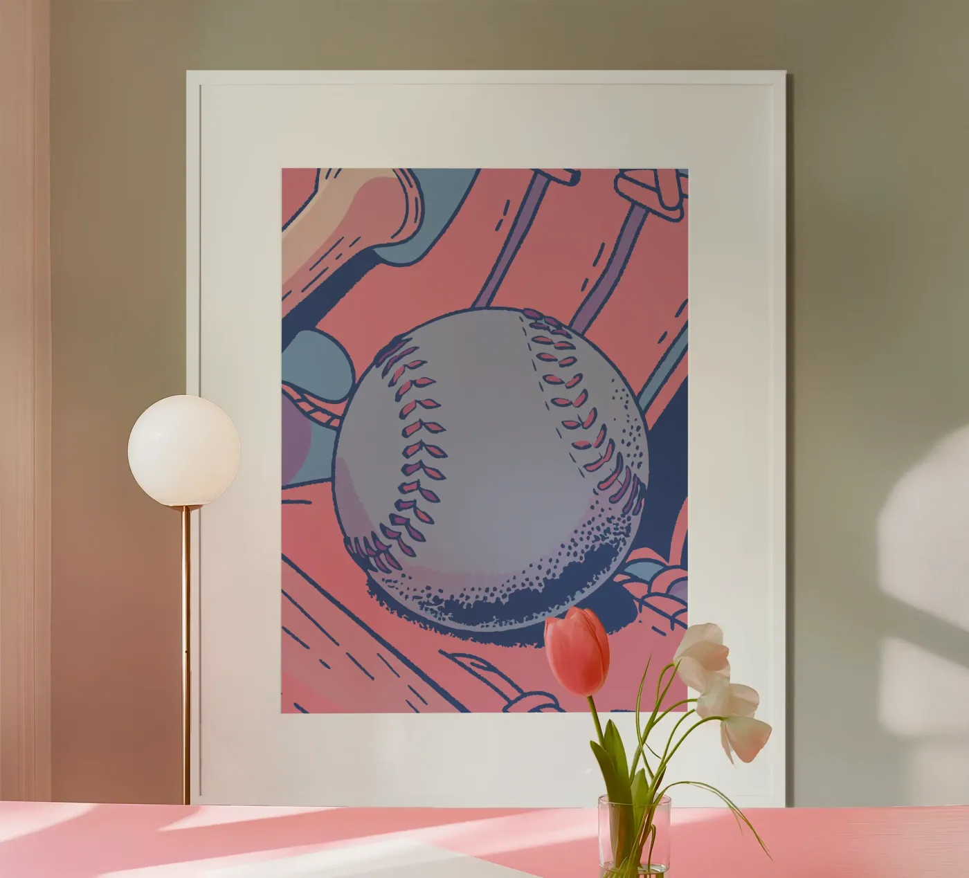 Baseball poster de SPORTS ONLY