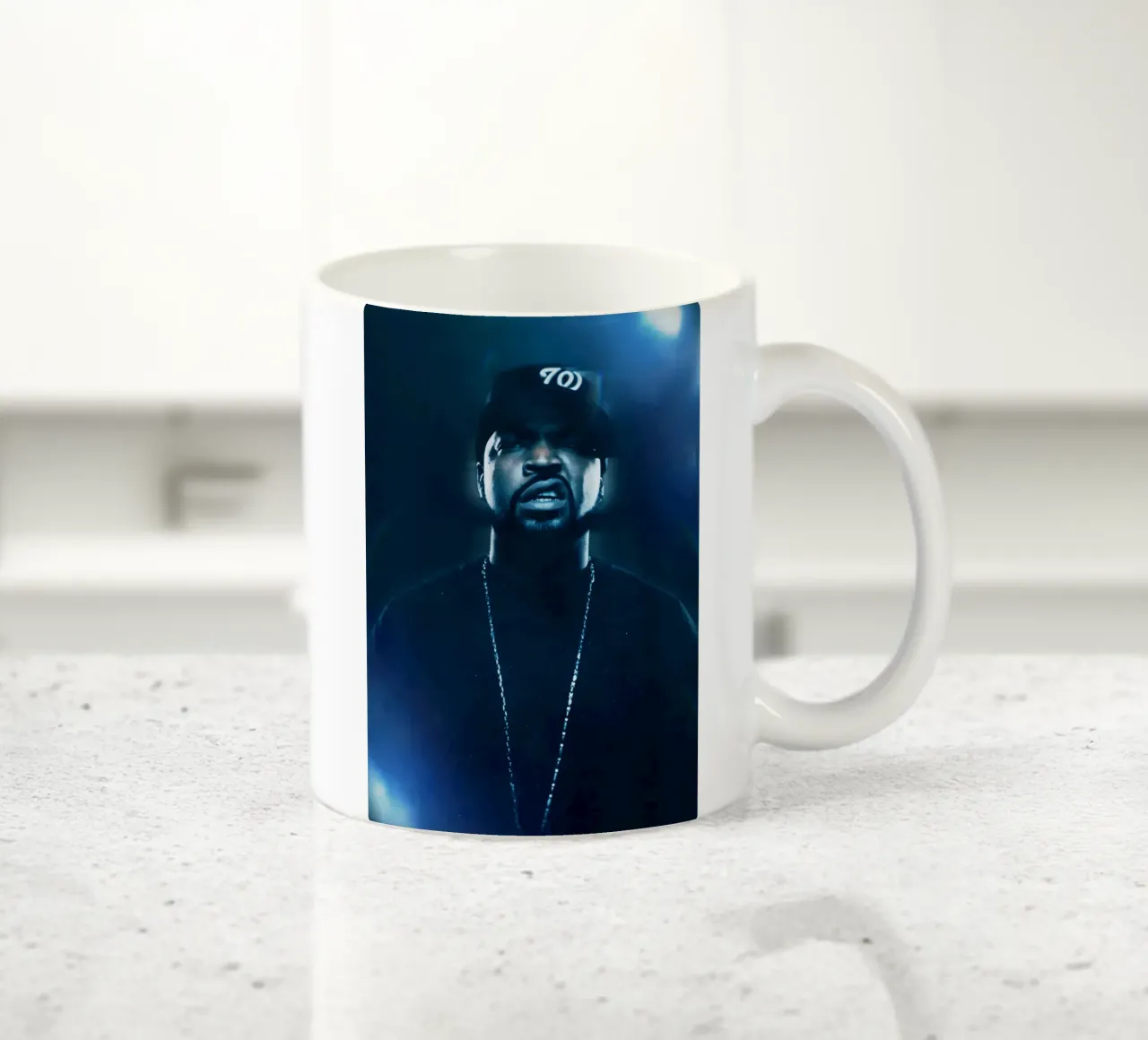 lce Cube Keramik Tasse von Low poly art