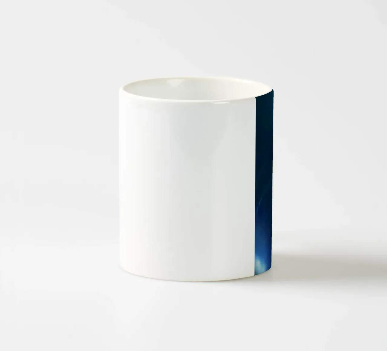 lce Cube Keramik Tasse von Low poly art