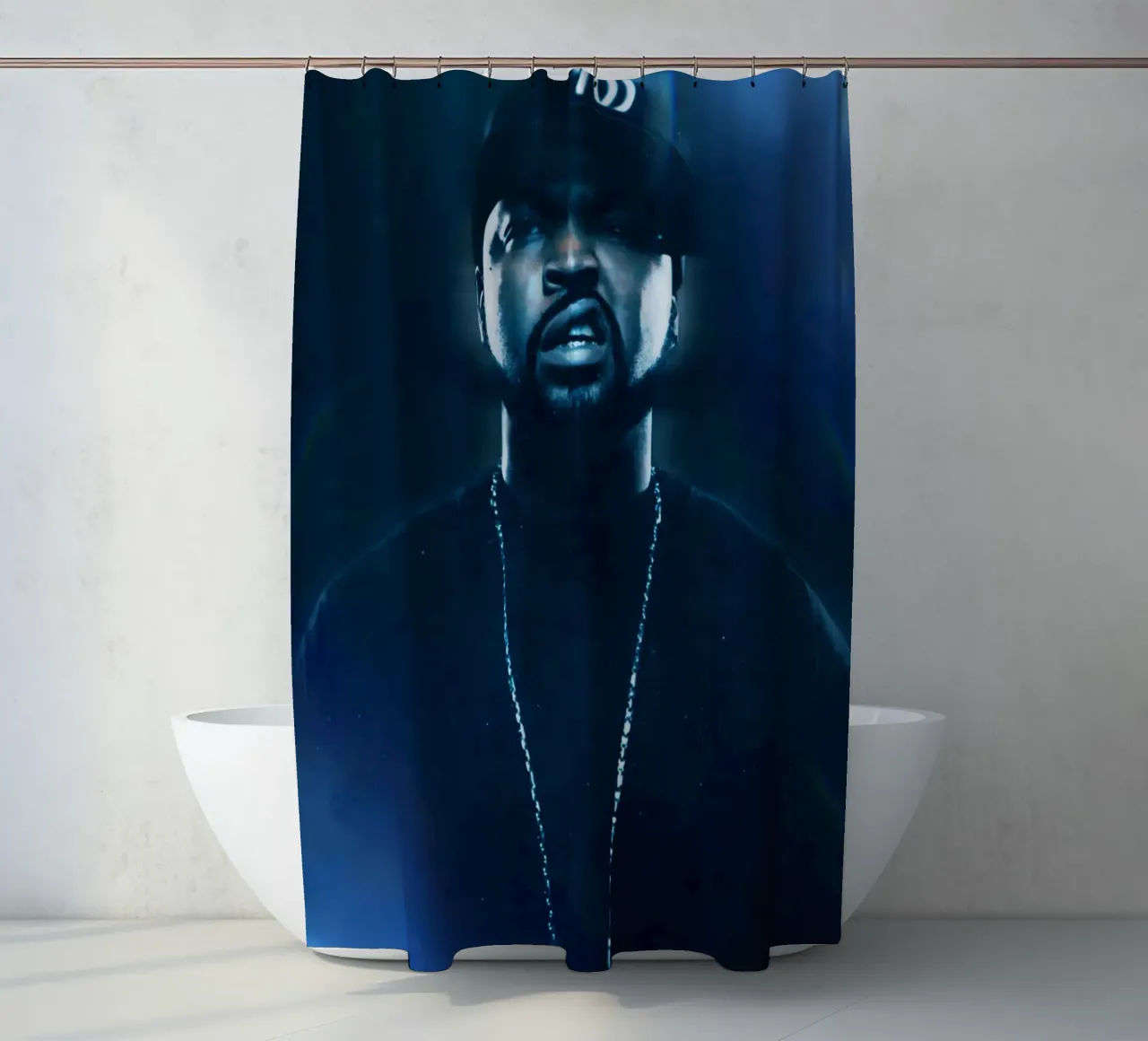 lce Cube tenda da doccia da Low poly art
