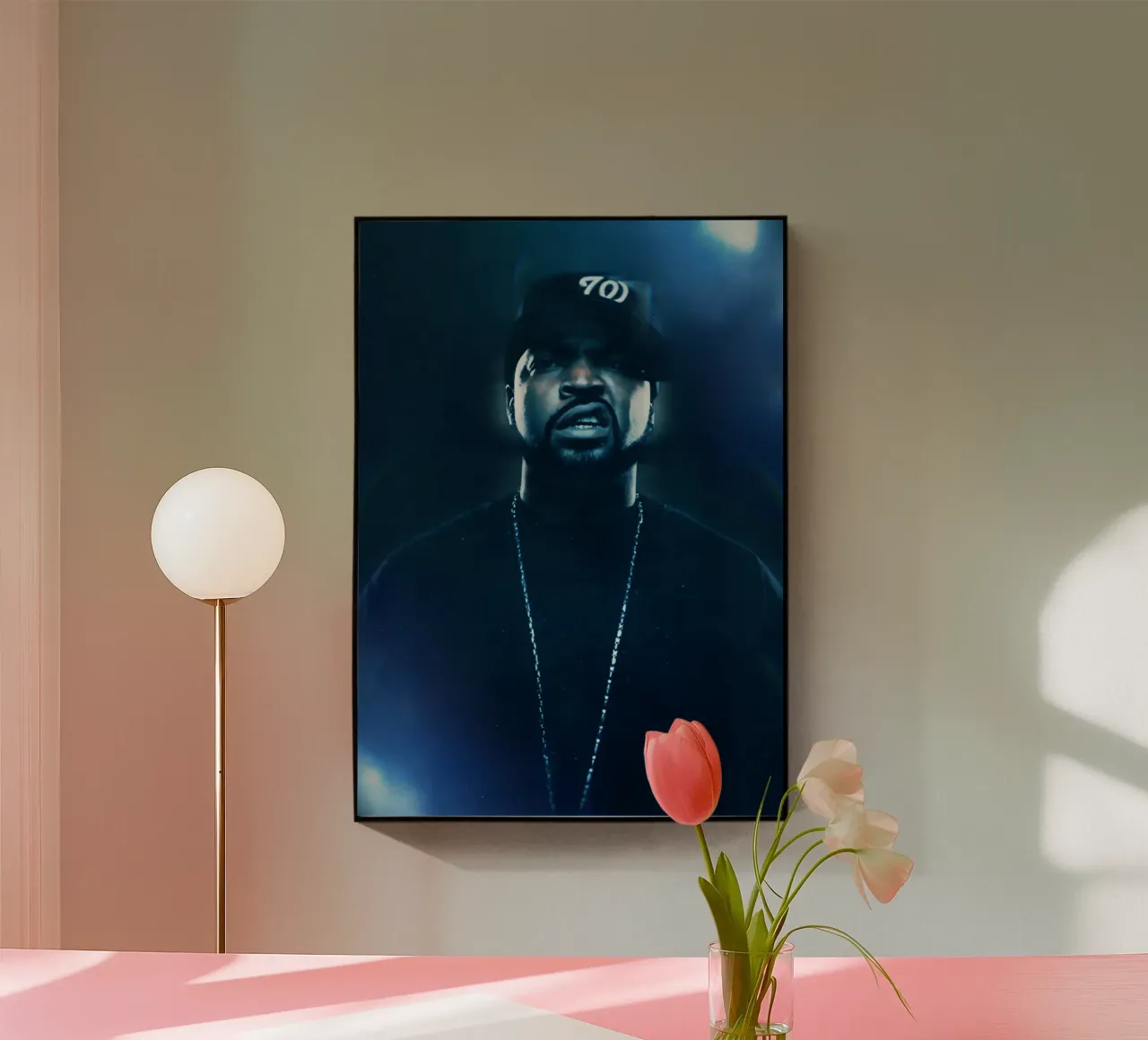 lce Cube plexiglass da Low poly art